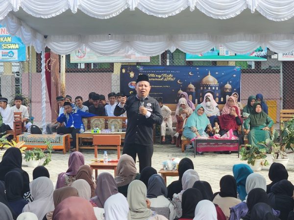 Penguatan Karakter Religius Siswa SMPN 6 Tanjungpandan pada Peringatan Isra Miraj Nabi Muhammad SAW