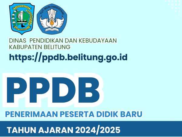 Jadwal PPDB Kabupaten Belitung Tahun Ajaran 2024/2025