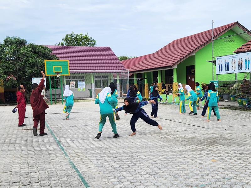 Classmeeting Ganjil 2024/2025 di SMPN 6 Tanjungpandan