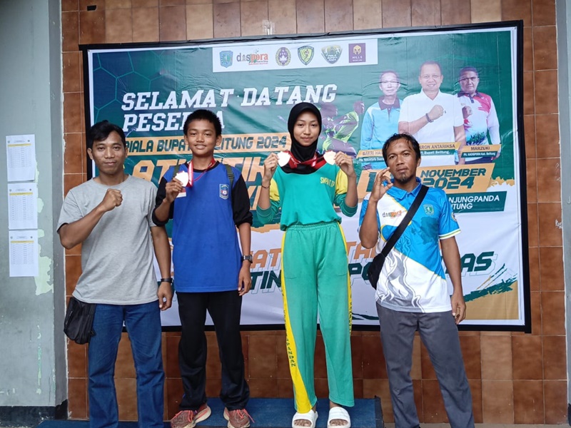 Juara 2 Lomba Atletik Piala Bupati Belitung 2024