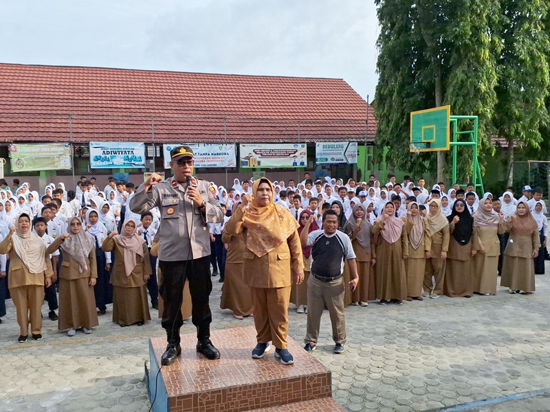 Deklarasi Anti Perundungan Polres Belitung