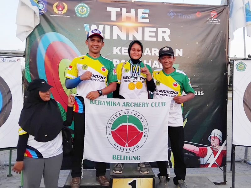 Alysha Raih 2 Emas Cabang Olahraga Panahan Dalam Kejurprov Bangka Belitung 2025 Alysha Raih 2 Emas Cabang Olahraga Panahan Dalam Kejurprov Bangka Belitung 2025