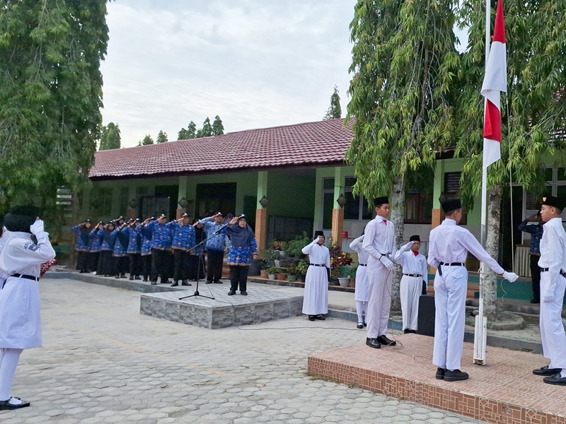 Upacara Bendera dan Lomba 17an HUT Ke 80 Republik Indonesia